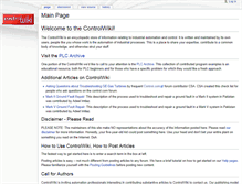 Tablet Screenshot of controlwiki.com