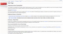 Desktop Screenshot of controlwiki.org